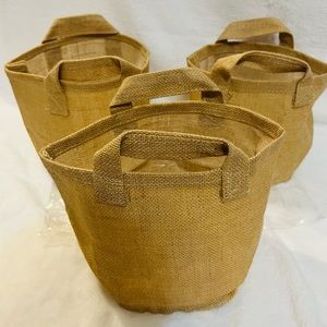 3 Piece Jute Plant Baskets